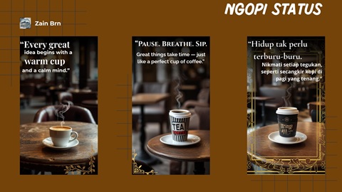 Story Ngopi Template Canva